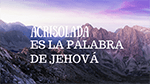 Acrisolada es la Palabra de Jehová